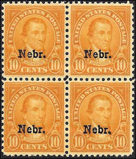 679 Mint,OG,NH... Block of 4... SCV $720.00