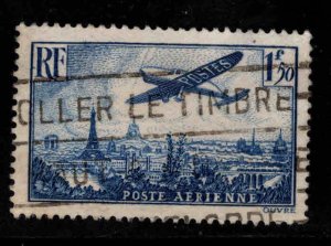 FRANCE Scott C9 Used Airmail stamp Philatelic cancel