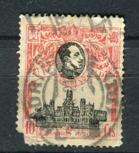 SPAIN; 1905 Don Quixote issue fine used Madrid 20c. value Postmark