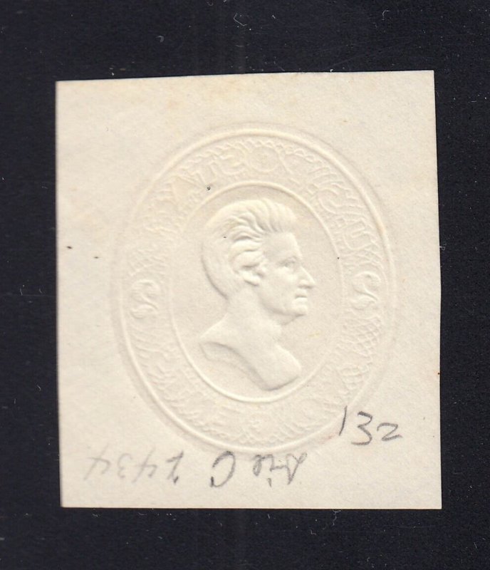 U139 2c Mint Cut Square, Cat. $57.50 