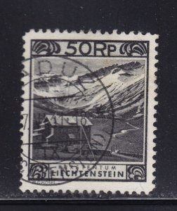 Liechtenstein Scott # 102A XF used neat cancel nice color cv $ 245 ! see pic !