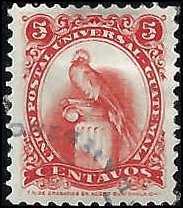 GUATEMALA   #372 USED (1)