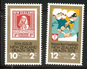 New Zealand Scott B101-102, MNH** 1978 stamp set