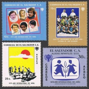 Salvador 916-917,C463-C464,MNH.Michel 1299-1302.Year of Child ICY-1979.Dance,