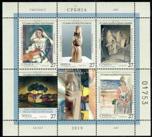 1457 SERBIA 2019 - Art - Painters - Henry Matisse - MNH Booklet