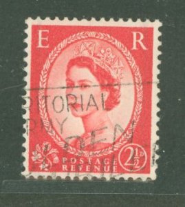 Great Britain #321C  Single