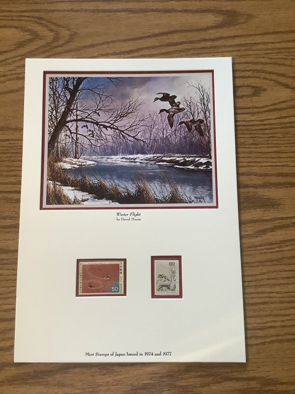 #1182,1314 David Maass Art Print Collection Postal Commemorative Society (10801)