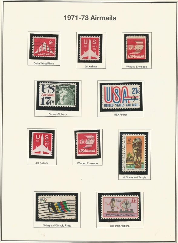 U.S. of America Postage Stamps