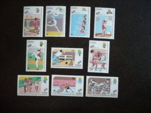 Stamps - Cuba - Scott# 3311-3320 - MNH Set of 10 Stamps