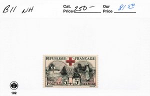 FRANCE  B11   MNH