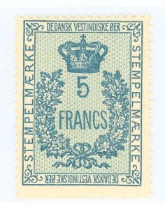 Danish West Indies (& U.S. Virgin Islands) #R6 Mint (NH) Single