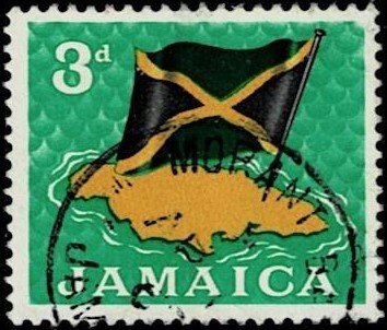 1964 Jamaica Scott Catalog Number 221 Used