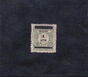 MACAO / MACAU  AF # 142    Used