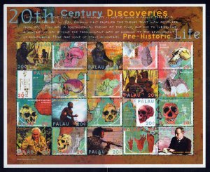 Palau 546 MNH 20th Century Discoveries Prehistoric Life ZAYIX 1223L0012A