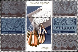 Spain #2604, Complete Set, 1989, Never Hinged