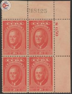 Cuba 1947 Scott 406 | MNH Block | CU12984