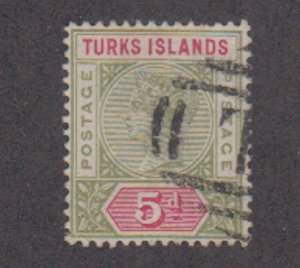 Turks Islands - 1894 - SC 57 - Used