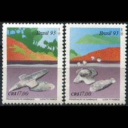 BRAZIL 1993 - Scott# 2419-20 Archaelogy Set of 2 NH