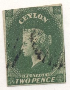 CEYLON #4 Used, Scott $75.00