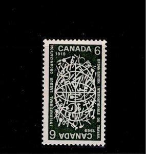 Canada Scott #493, Single 1969 Complete FVF MNH
