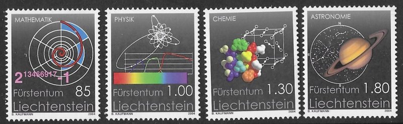 Liechtenstein 1297-1300   2004   set 4   VF NH