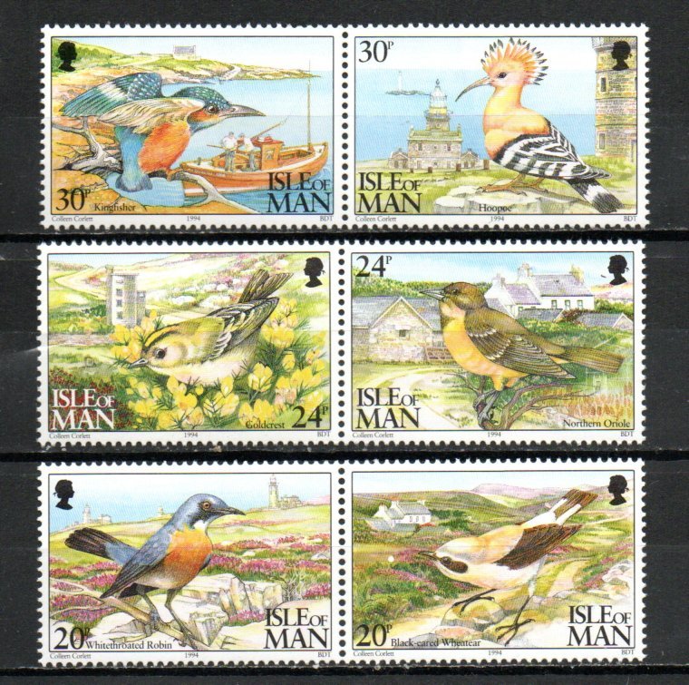 Isle of Man 587-592 MNH