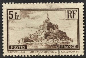 France #249 Mont - Saint - Michel Used CV$4.50