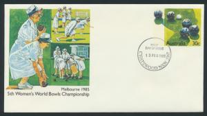 Australia PrePaid Envelope 1985  - 5th Women's World Bowls Championship