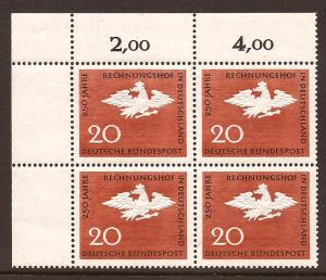 Germany  #  900 x 4   Mint  N H  Numeral  Block