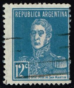 Argentina #347 Jose de San Martin; Used (0.30) (1Stars)