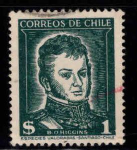 Chile Scott 265 used  stamp 1952