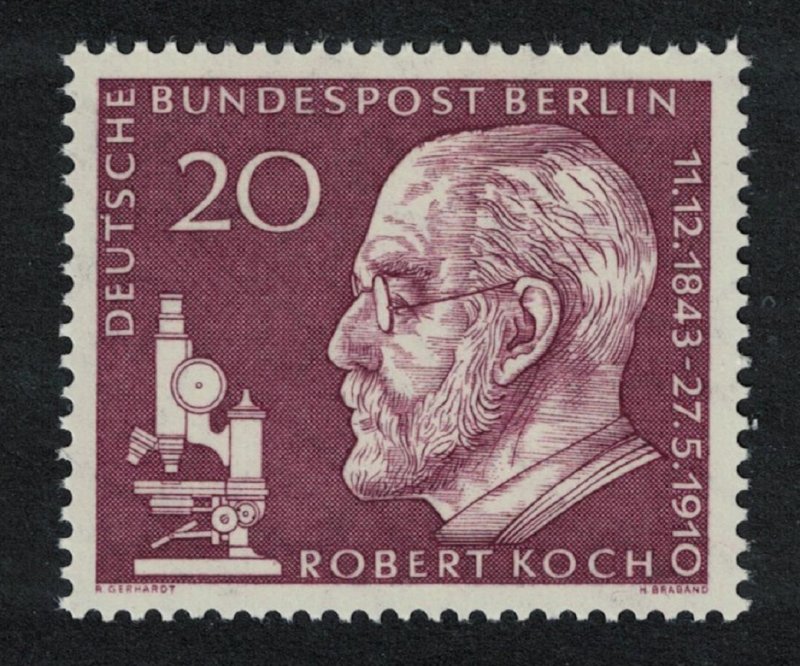 Berlin 50th Death Anniversary of Robert Koch bacteriologist 1v SG#B186