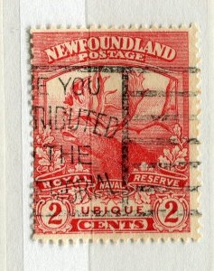 NEWFOUNDLAND; 1919 early Caribou issue fine used 2c. value, fair Postmark