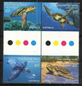 Cocos Islands Stamp 336  - Sea Turtles
