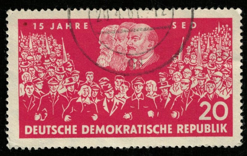 DDR, 20 Pfg., 1961, MC #821 (T-7350)