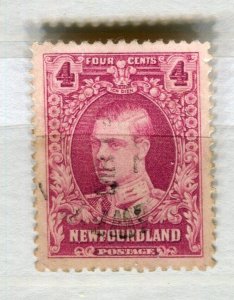 CANADA NEWFOUNDLAND; 1929 early Publicity issue fine used 4c. value