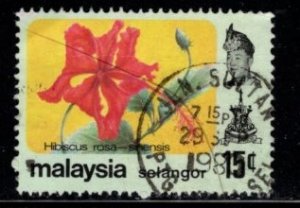 Malaysia - Selangor #139 Flowers - Used