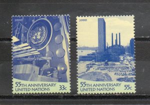 United Nations - New York 779-780 MNH