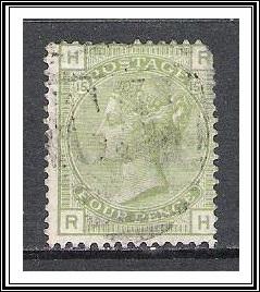 Great Britain #70 Queen Victoria Pl 15 Used