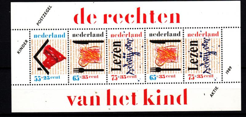 Netherlands souv. sheet B649a mnh