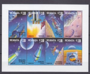 1994 Nicaragua 3408-3415KL Exploration of the Solar System 12,00 €