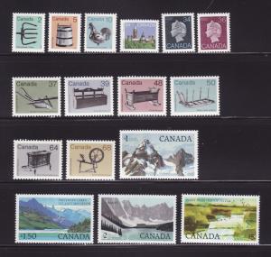 Canada 918, 920-921, 925-926A, 927-937 MGD Various
