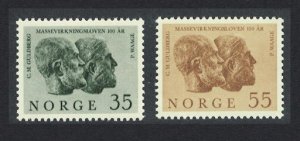 Norway Law of Mass Action 2v 1964 MNH SG#566-567