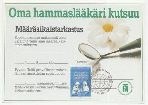 Maximum card Finland 1984 Dentistry