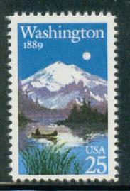 2404 25c Washington Fine MNH