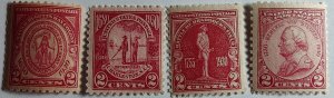 1930 COMPLETE SET COMMEMORATIVE REDS MINT NEVER HINGED SCOTT#682-689 BEAUTIFUL