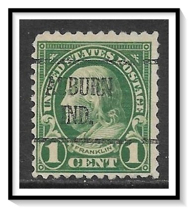 US Precancel #552 Auburn IN Used