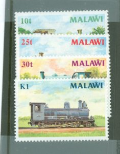 Malawi #498-501 Mint (NH) Single (Complete Set)