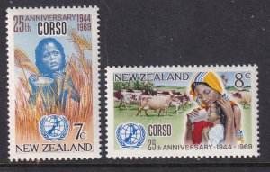 New Zealand 435-436 MNH VF