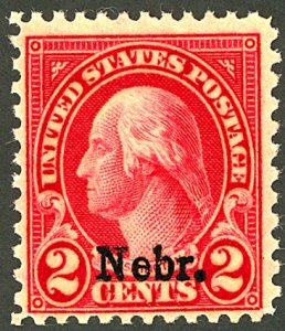 U.S. #671 MINT OG LH